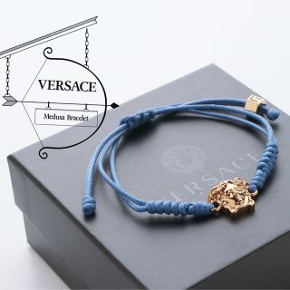 VERSACE - 美品 VERSACE ヴェルサーチ メデューサ グレカ ブレスレット