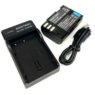 D-LI90　互換バッテリー1個+互換充電器（USB充電式）セット★(その他)