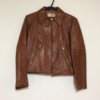 古着レザージャケット(ライダースジャケット)