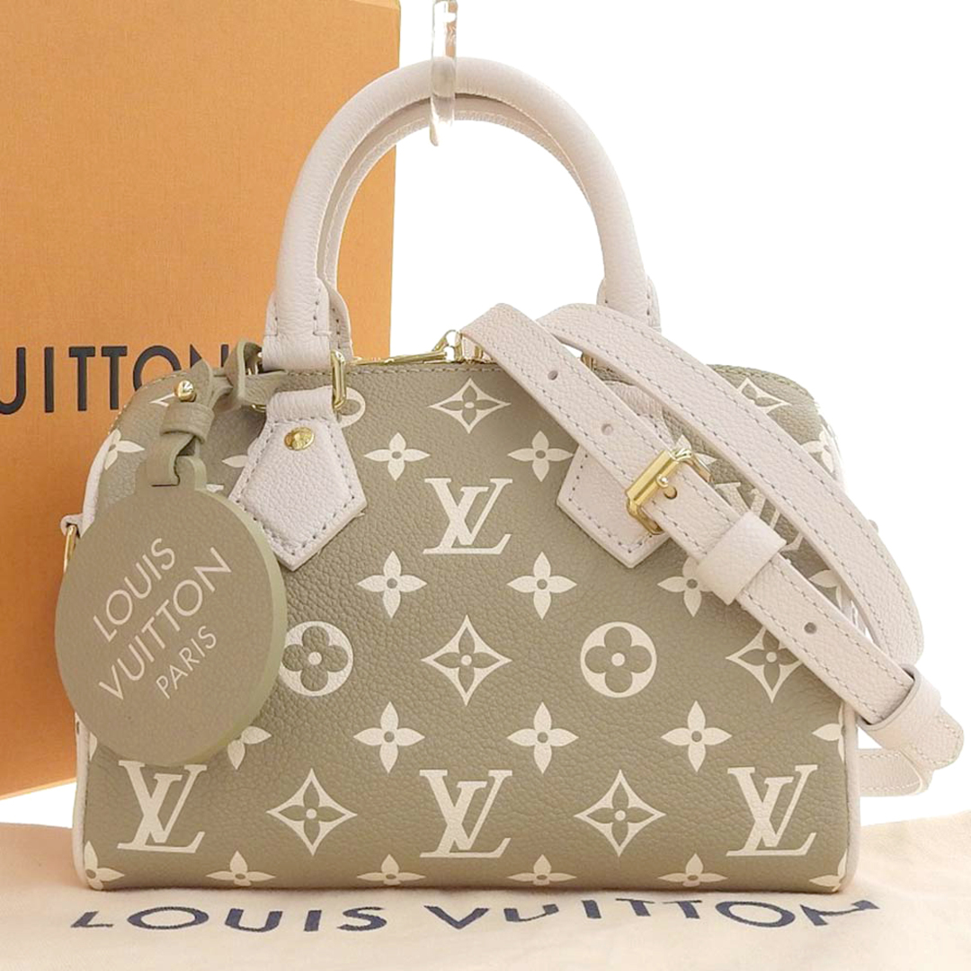 【本物保証】 箱・布袋付 新品同様 ルイヴィトン LOUIS VUITTON モノグラム アンプラント スピーディ バンドリエール 20 バイカラー  M46118 | フリマアプリ ラクマ