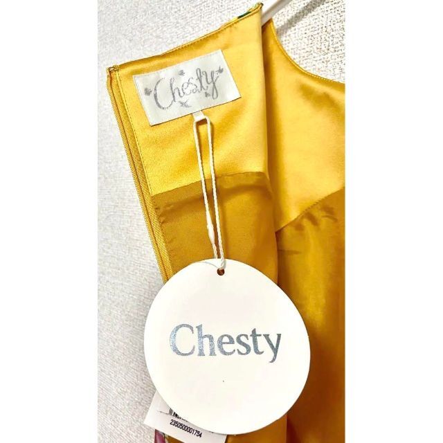 【新品タグ付】大人気完売品♡ Chesty ♡ ワンピース ♡ 花柄 ♡小鳥柄 レディースのワンピース(ひざ丈ワンピース)の商品写真