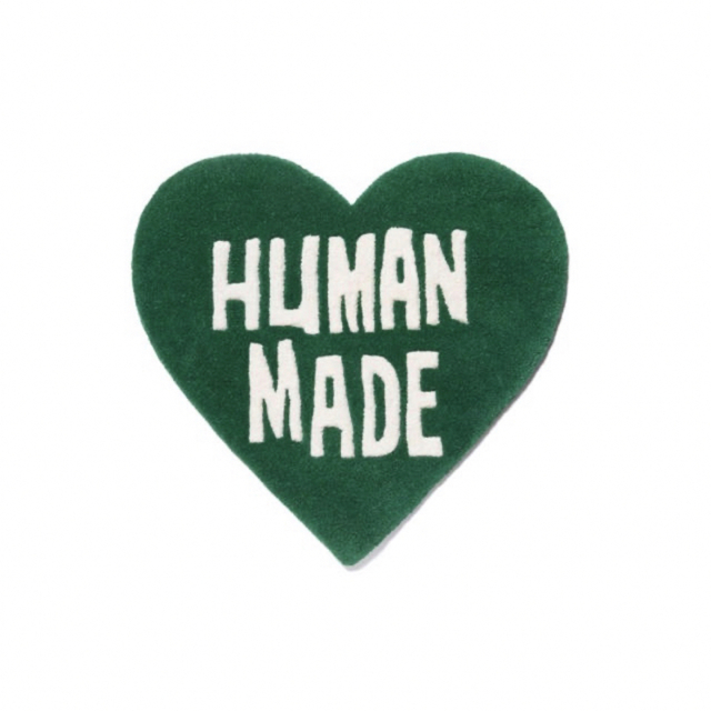 HUMAN MADE(ヒューマンメイド)の渋谷パルコ 限定 HUMAN MADE HEART ラグマット インテリア/住まい/日用品のラグ/カーペット/マット(ラグ)の商品写真