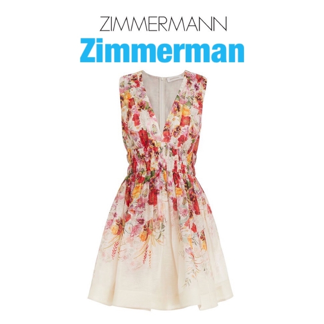 ❇️Zimmermann❇️23早春新作シーマーマン花柄ワンピース