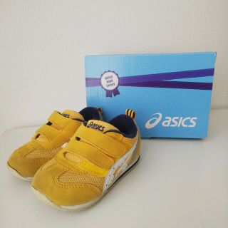 アシックス(asics)のアシックス　スクスク ベビーシューズ  14cm 黄色 イエロー(スニーカー)