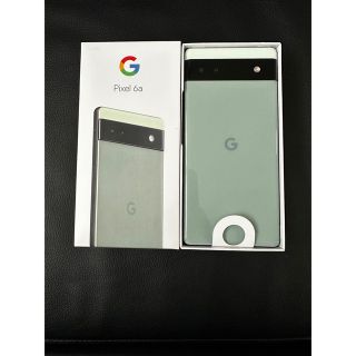 グーグルピクセル(Google Pixel)の新品 未使用google　Pixel6a Sage(スマートフォン本体)