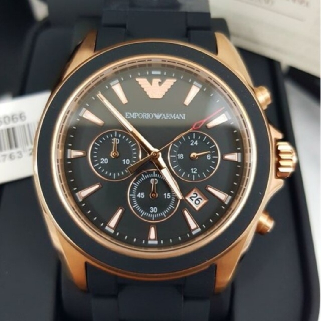 Emporio Armani(エンポリオアルマーニ)の未使用新品☆　エンポリオアルマーニ　AR6066　DZ4355 セット メンズの時計(腕時計(アナログ))の商品写真