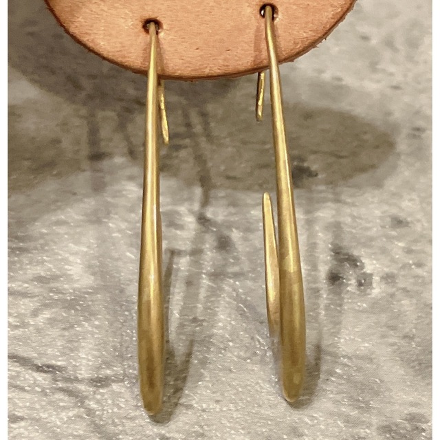 希少 美品 pluie プリュイ べビーズブレス ピアス ゴールド ペアセット