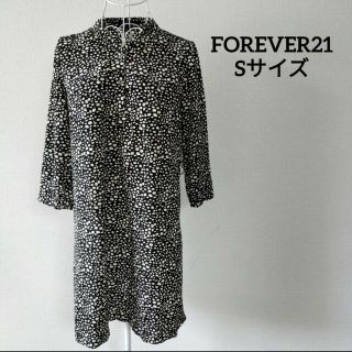 フォーエバートゥエンティーワン(FOREVER 21)の【送料無料】FOREVER21 アニマル ダルメシアン チュニック Ｓ(チュニック)