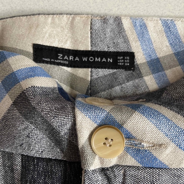 ZARA(ザラ)のザラ　バーバリー柄スカート  レディースのスカート(ひざ丈スカート)の商品写真