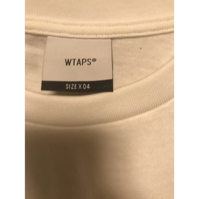 W)taps(ダブルタップス)のwtaps ダブルタップス　tシャツ 04 白 メンズのトップス(Tシャツ/カットソー(半袖/袖なし))の商品写真