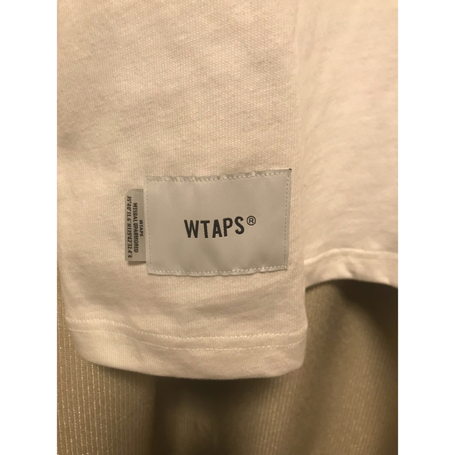 W)taps(ダブルタップス)のwtaps ダブルタップス　tシャツ 04 白 メンズのトップス(Tシャツ/カットソー(半袖/袖なし))の商品写真