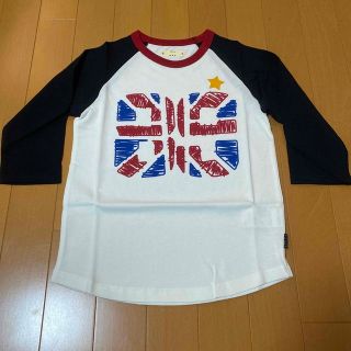 ベルメゾン(ベルメゾン)の《未使用》ベルメゾン　男の子用　七分袖シャツ　サイズ130(Tシャツ/カットソー)