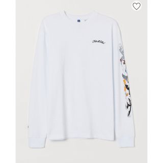 エイチアンドエム(H&M)のH&M バックスバニー ルーニーチューンズ トゥイーティー ロングスリーブ XS(Tシャツ/カットソー(七分/長袖))