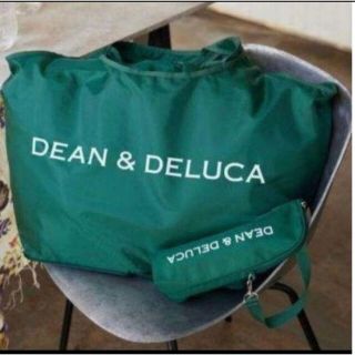 ディーンアンドデルーカ(DEAN & DELUCA)の【新品】DEAN & DELUCA レジかご買い物バッグ＋保冷ボトルケース(エコバッグ)