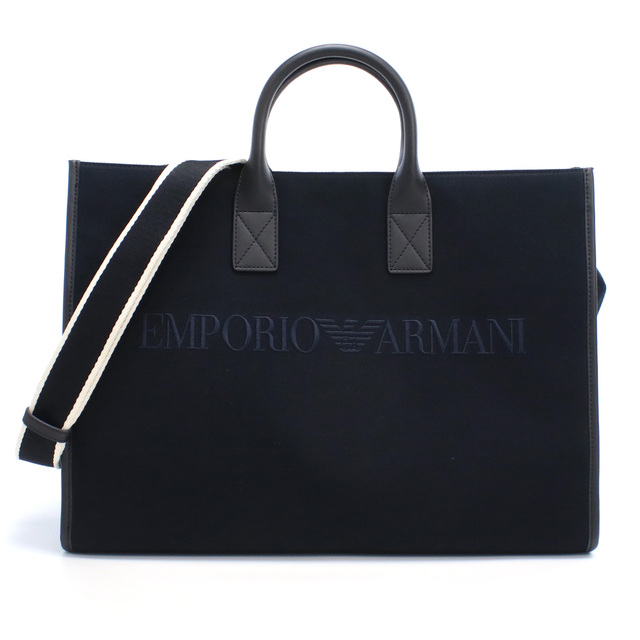 Emporio Armani エンポリオ・アルマーニ Y4N173 トートバッグ BLU NAVY ネイビー系 メンズ