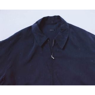 COMOLI 23SS シルク ＊ ステッチ スイングトップ　サイズ3