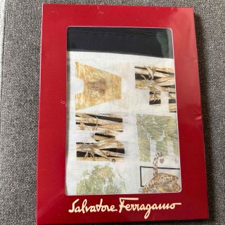 サルヴァトーレフェラガモ(Salvatore Ferragamo)の未使用 サルバトーレ フェラガモ スカーフ ストール シフォン (バンダナ/スカーフ)