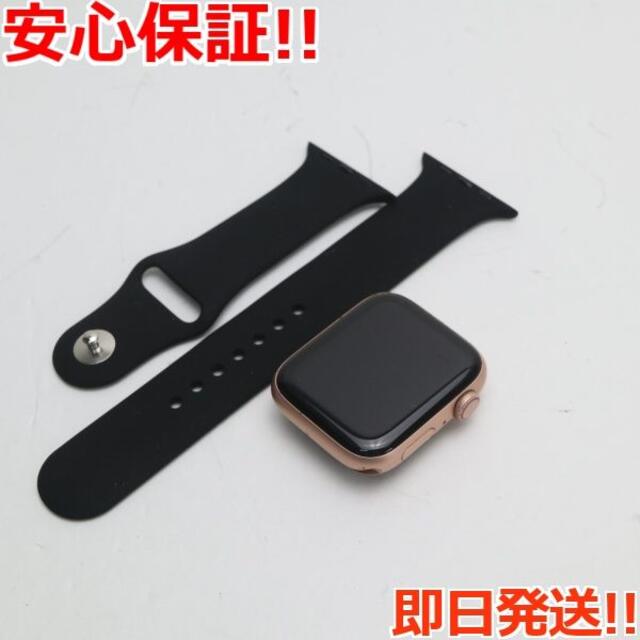 良品中古 Apple Watch SE 44mm Cellular ゴールド 正式的 www.gold-and