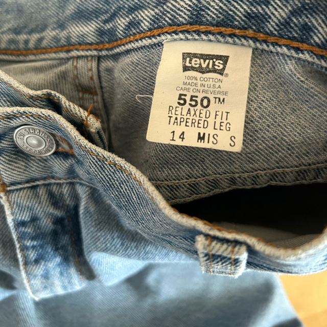 SILVER TAB（Levi's）(シルバータブ)のリーバイス　シルバータブ550 メンズのパンツ(デニム/ジーンズ)の商品写真