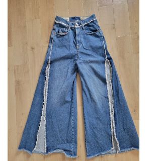 ディーゼル(DIESEL)のDIESEL ハイウエスト スリットデニム パンツ(デニム/ジーンズ)