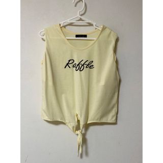 アベイル(Avail)のノースリーブ 袖なしトップス L Avail アベイル CHIP CLIP 美品(Tシャツ(半袖/袖なし))