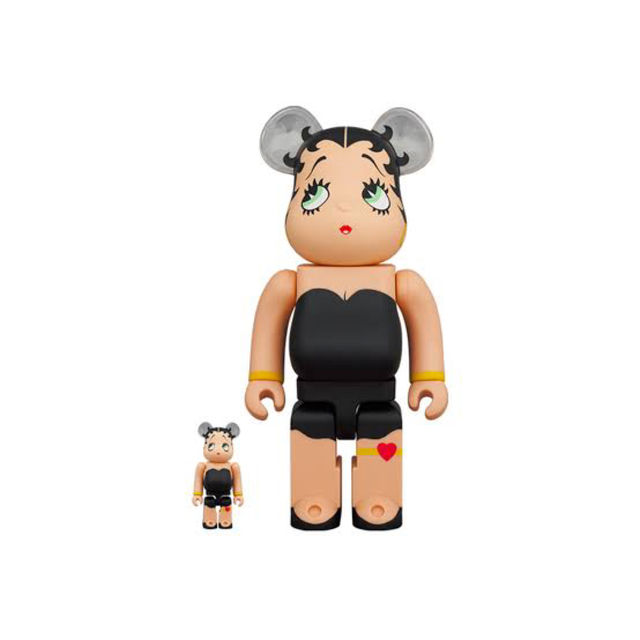 MEDICOM TOY(メディコムトイ)のBE@RBRICK Betty Boop(TM) 100％ ＆ 400％ ハンドメイドのおもちゃ(フィギュア)の商品写真