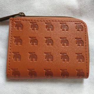 タカラジマシャ(宝島社)のmoz 整理上手な牛革コンパクト財布  BROWN ver.(財布)