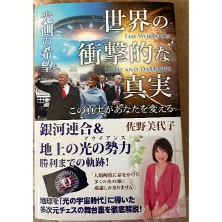 【青空パンダ様専用】佐野美代子著『世界の衝撃的な真実[光側の希望] 』(趣味/スポーツ/実用)