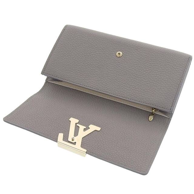 【本物保証】 箱・布袋付 新品同様 ルイヴィトン LOUIS VUITTON LV ポルトフォイユ カプシーヌ ホック付長財布 M80928 日本限定 希少 レア