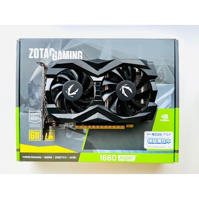 ZOTAC GAMING GeForce GTX 1660 SUPER Twin