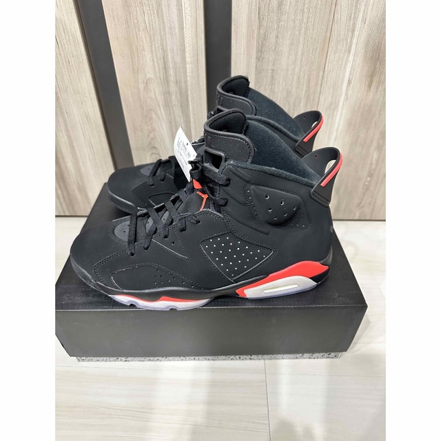 NIKE AIR JORDAN 6 RETRO INFRARED BLACK - スニーカー