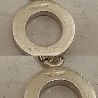 Gucci - GUCCI VINTAGE ITALY製 Ag925 ボールチェーンブレスレットの