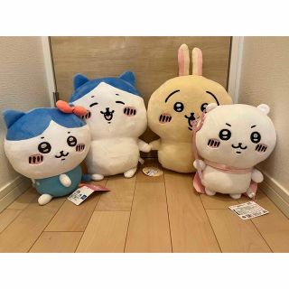 ちいかわ　プライズぬいぐるみセット　ちいかわ　ハチワレ　うさぎ(ぬいぐるみ)
