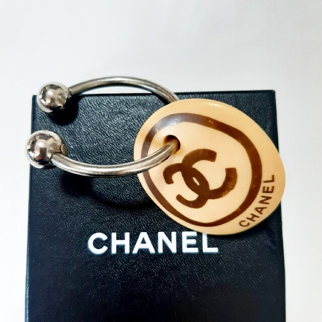 シャネル CHANEL ビンテージキーホルダー 刻印あり-