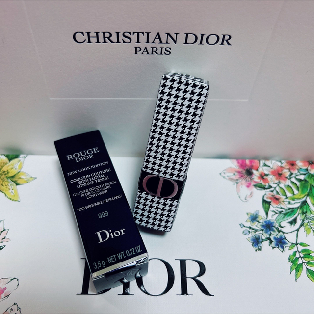 Dior 千鳥　リップ　999