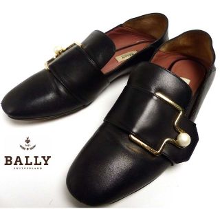 バリー(Bally)のイタリア製 BALLY / バリーレザー スリッパ / ローファー　34 1/2(ローファー/革靴)