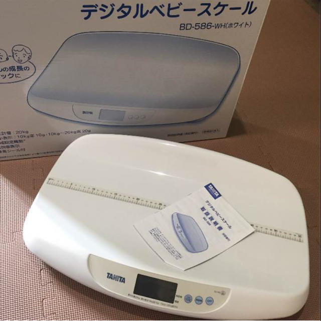 訳あり  ベビースケール キッズ/ベビー/マタニティの洗浄/衛生用品(ベビースケール)の商品写真