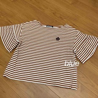 マリークワント(MARY QUANT)のマリークワント　ボーダーTシャツ　ブラウン　限定品(Tシャツ(半袖/袖なし))