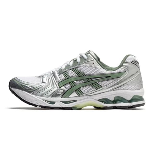 asics - 【新品】GEL-KAYANO 14　ホワイト/スレート グレーUS7