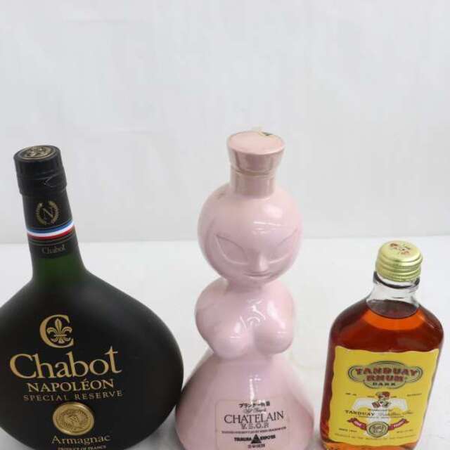 古酒 3本セット(キリン シャトラン・ナポレオン・タンドゥアイ ラム