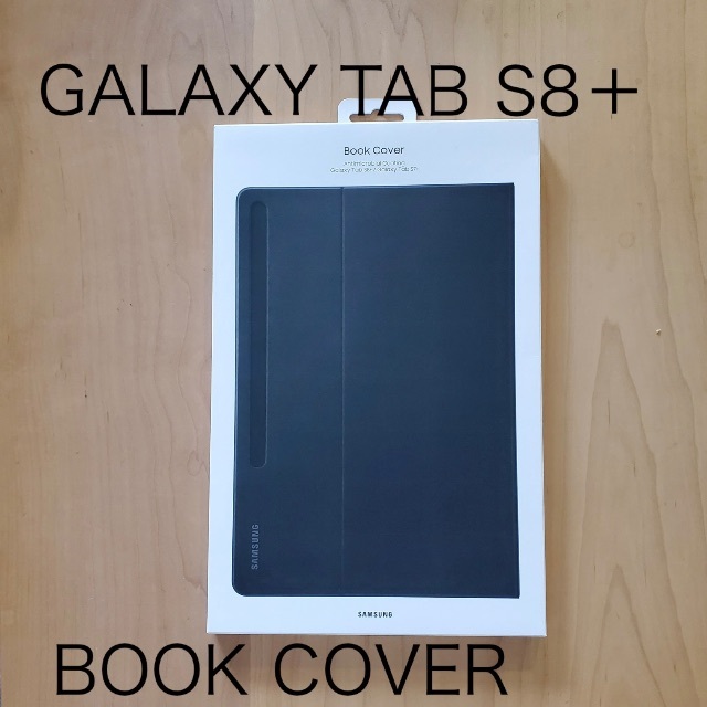 ほぼ未使用★Galaxy Tab S8＋ BOOK COVER★日本未発売純正品