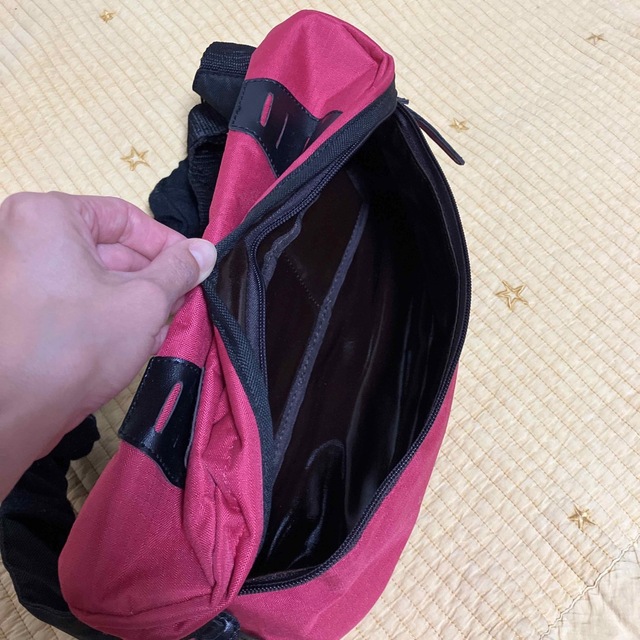 デイリー ラシット ボディバッグ ショルダーバッグ ピンク