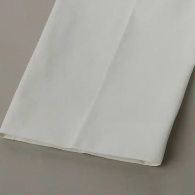 PLST(プラステ)のPLUS STYLE スティックパンツ　リネンブレンド　ホワイト　S 2022 レディースのパンツ(カジュアルパンツ)の商品写真
