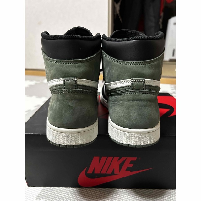 NIKE(ナイキ)のエアジョーダン1 クレイグリーン AIR JORDAN1 CLAY GREEN メンズの靴/シューズ(スニーカー)の商品写真