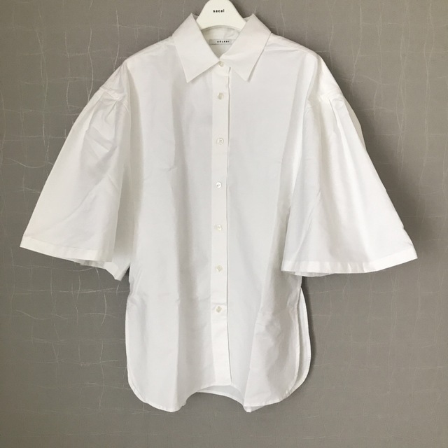 新品 CELERI/セルリ パフスリーブ オックスフォードシャツ 新品 CELERI/セルリ パフスリーブ オックスフォードシャツ