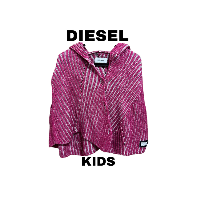 ディーゼル キッズ DIESEL KIDS ポンチョ風ニット | フリマアプリ ラクマ