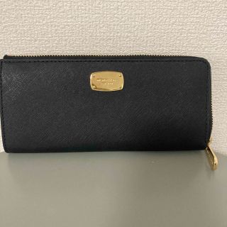 マイケルコース(Michael Kors)の長財布　黒(財布)