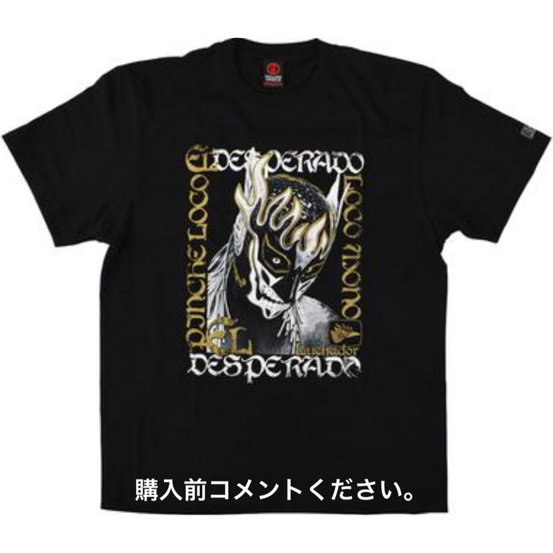 ROLLING CRADLE(ローリングクレイドル)のエルデスペラード Tシャツ 新日本プロレス ローリング・クレイドル フリーダムズ メンズのトップス(Tシャツ/カットソー(半袖/袖なし))の商品写真