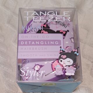 サンリオ(サンリオ)のTANGLETEEZER  コンパクトスタイラー　KUROMI(ヘアブラシ/クシ)