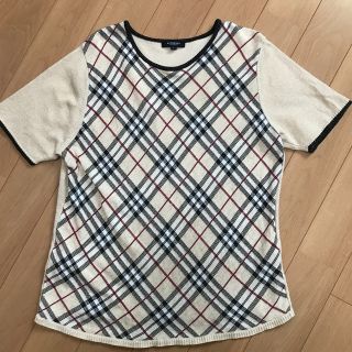 バーバリー(BURBERRY)のバーバリー　トップス(カットソー(半袖/袖なし))